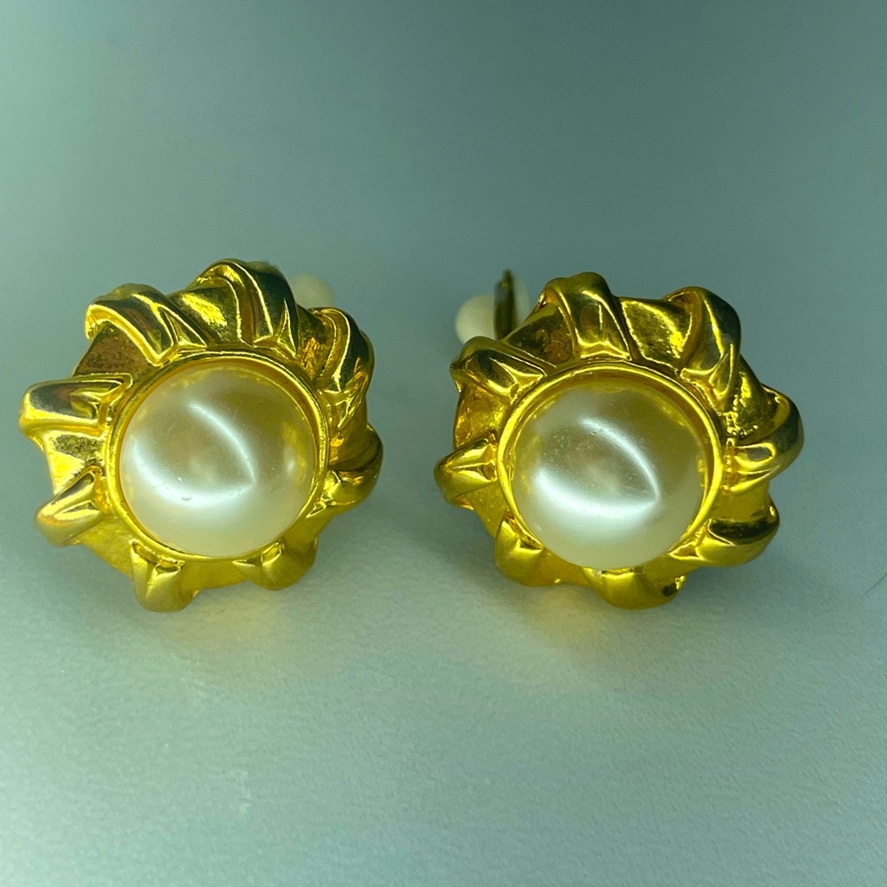 Vintage Givenchy Clip On Earrings